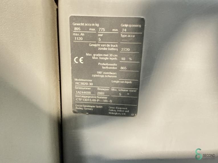 Stackers Electric Crown RC3020-30 2001