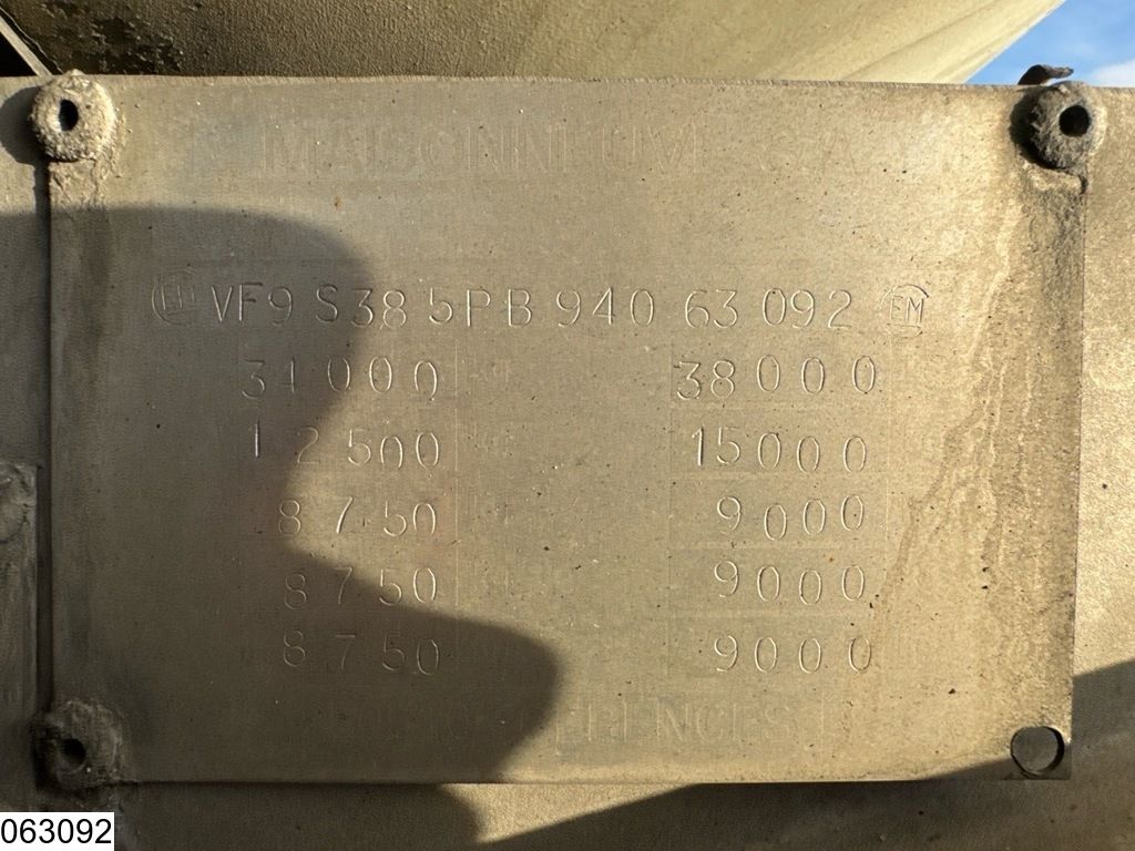 Maisonneuve Food 34.000 Liter, 5 Comp