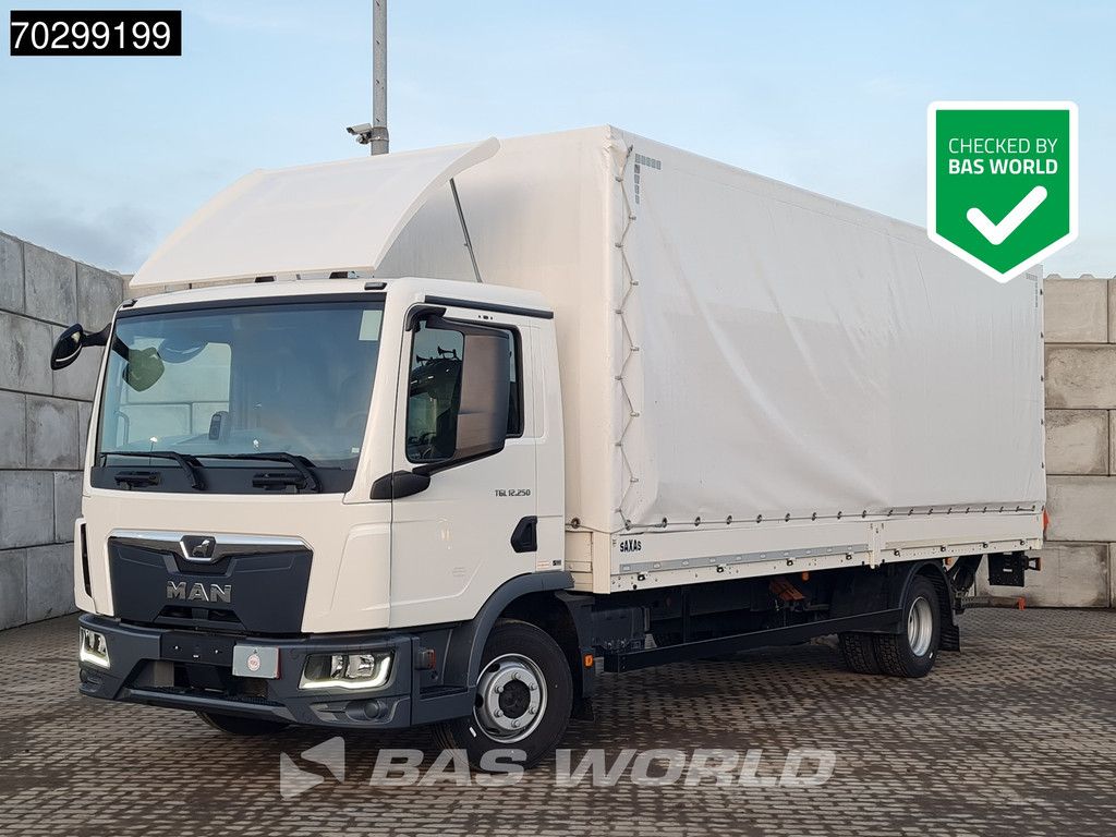 MAN TGL 12.250 4X2 12tonner 1500kg Ladebordwand Automatic Cruise Control Euro 6