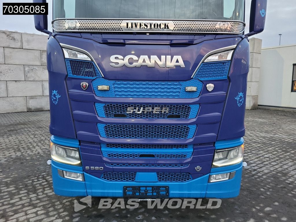 Scania S S580 4X2 Full-Air Retarder 2xTanks Standklima Leder