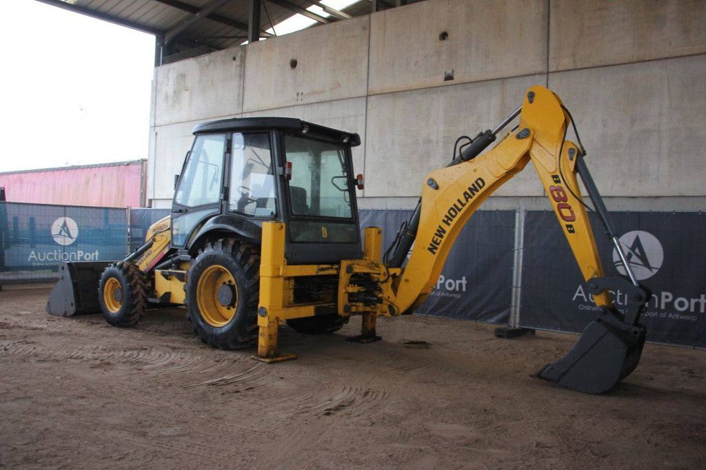 Backhoe loader New Holland B80B Diesel 72kW 2017