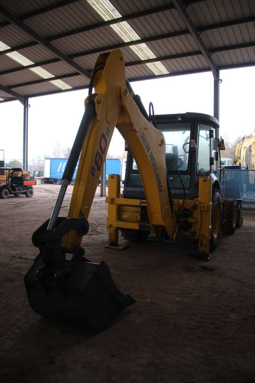 Backhoe loader New Holland B80B Diesel 72kW 2017