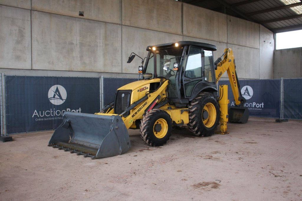 Backhoe loader New Holland B80B Diesel 72kW 2017