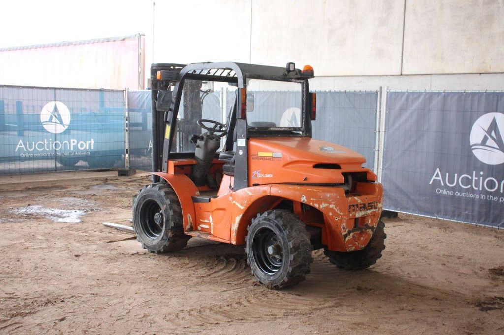 Rough-terrain forklift Mecano H25D 2WD Diesel 2500kg 5m 2006