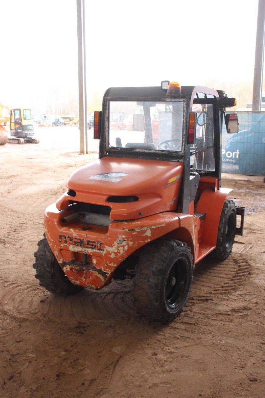 Rough-terrain forklift Mecano H25D 2WD Diesel 2500kg 5m 2006
