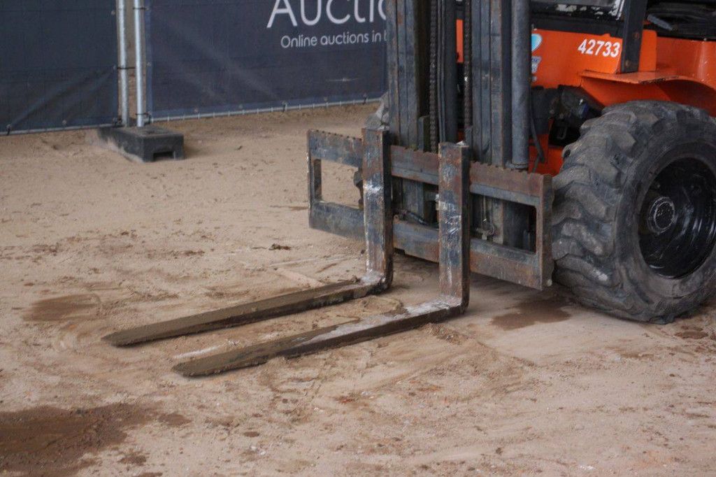 Rough-terrain forklift Mecano H25D 2WD Diesel 2500kg 5m 2006