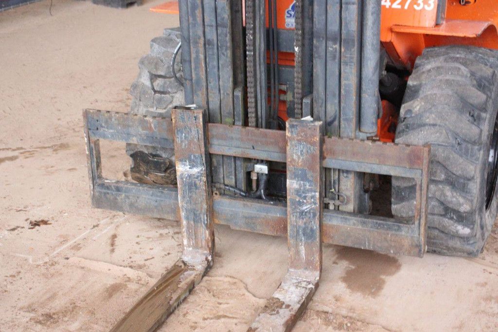 Rough-terrain forklift Mecano H25D 2WD Diesel 2500kg 5m 2006