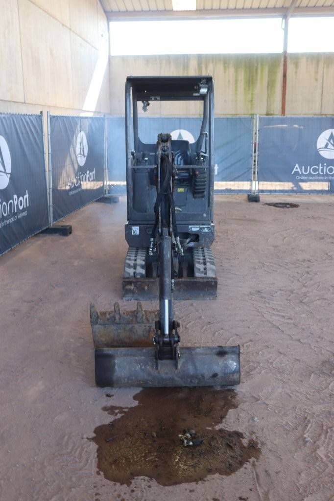 Mini excavator Volvo EC15D Diesel 12kW 2018