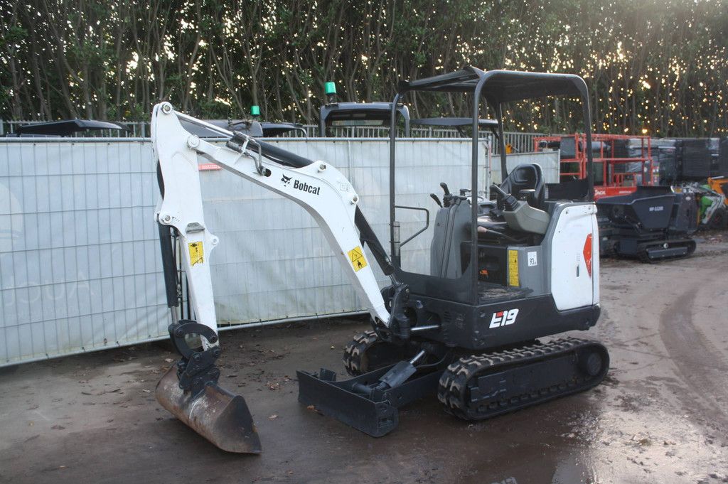 Mini excavator Bobcat E19 Diesel 2016