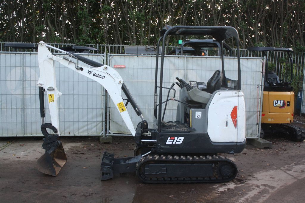 Mini excavator Bobcat E19 Diesel 2016