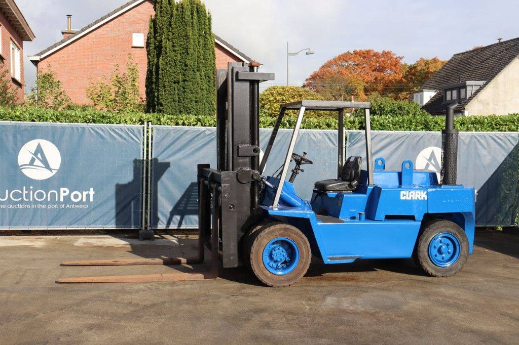 Forklift Clark C500Y155 Diesel 7000kg 3.4m 1995