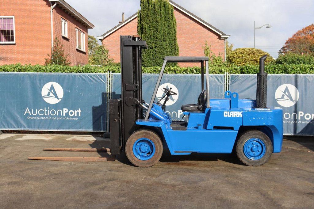 Forklift Clark C500Y155 Diesel 7000kg 3.4m 1995