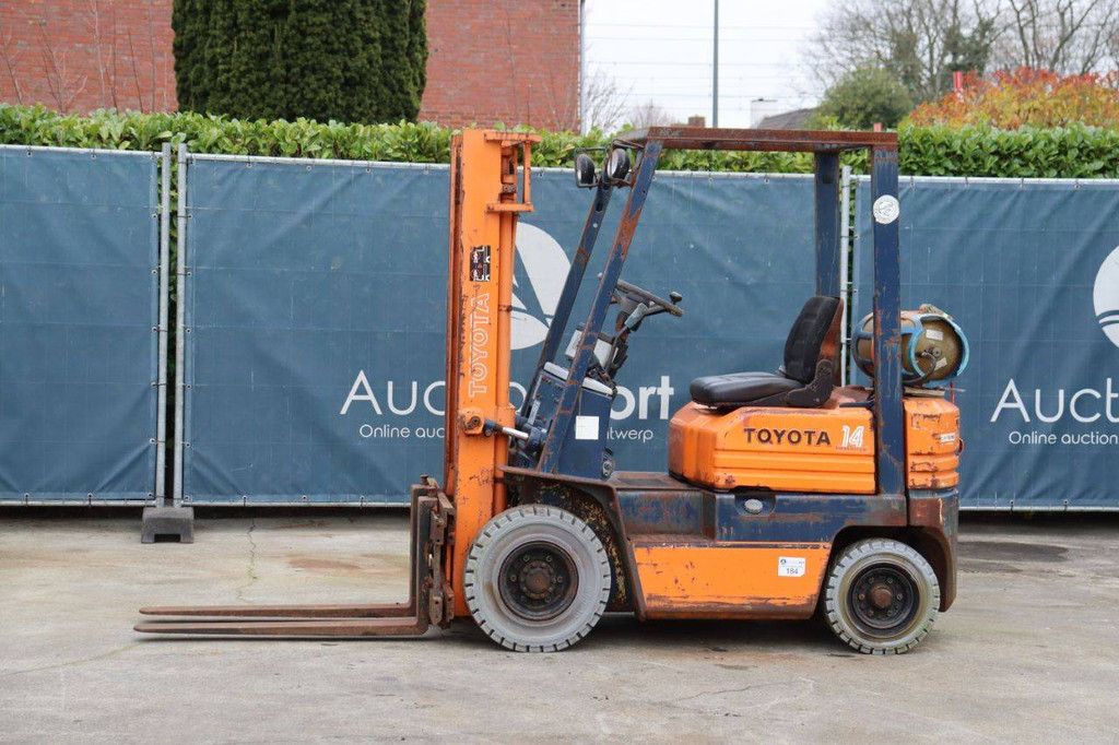 Heftruck Toyota 42-5FG14 LPG 1350kg 3.0m 1990