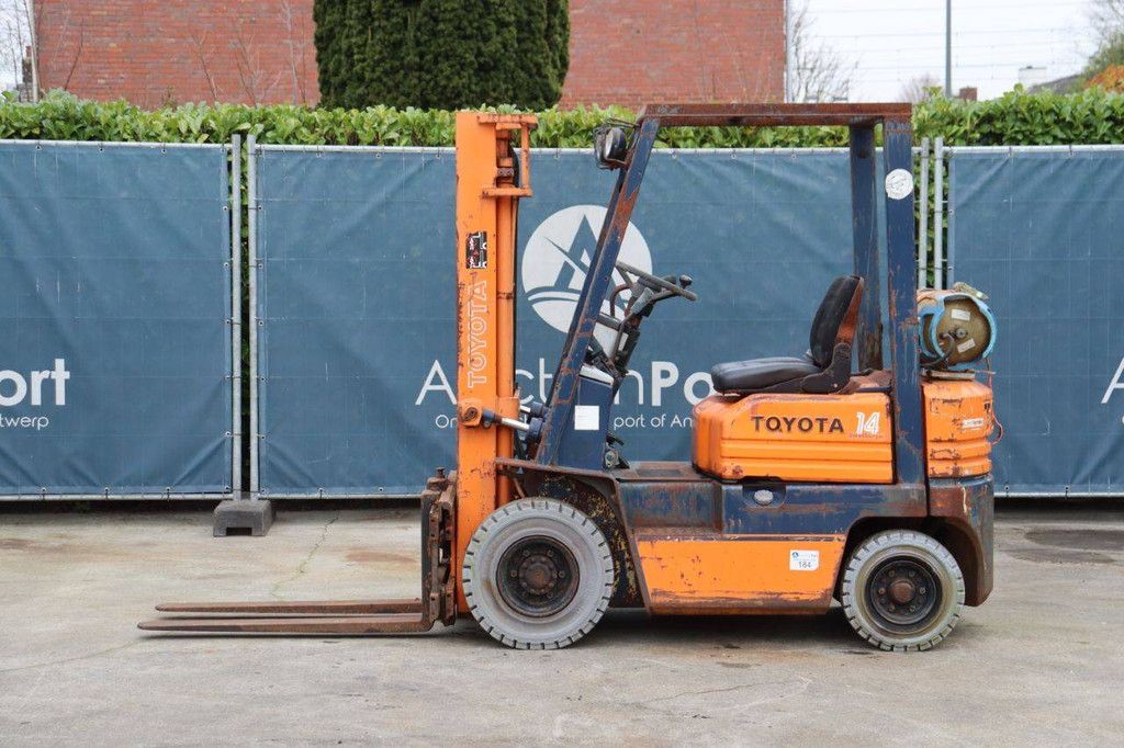Heftruck Toyota 42-5FG14 LPG 1350kg 3.0m 1990