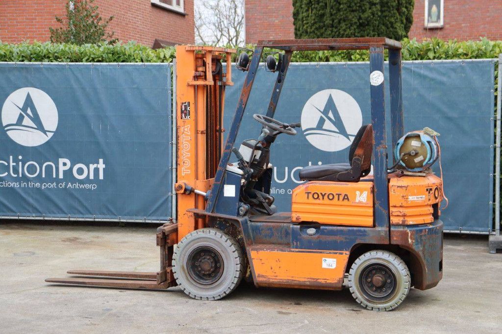 Heftruck Toyota 42-5FG14 LPG 1350kg 3.0m 1990