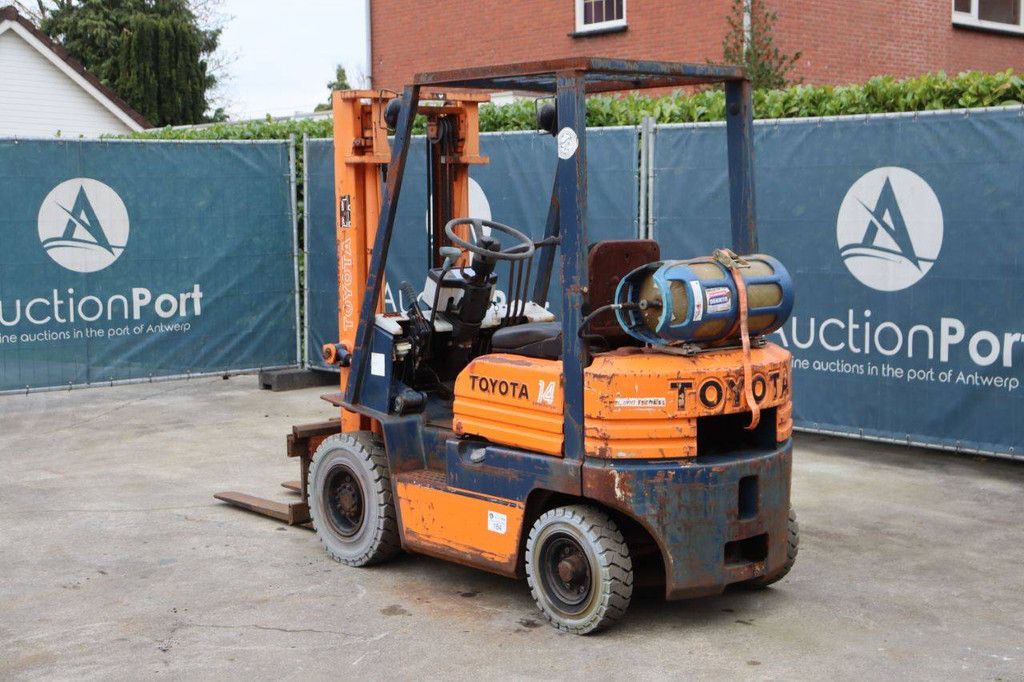 Heftruck Toyota 42-5FG14 LPG 1350kg 3.0m 1990