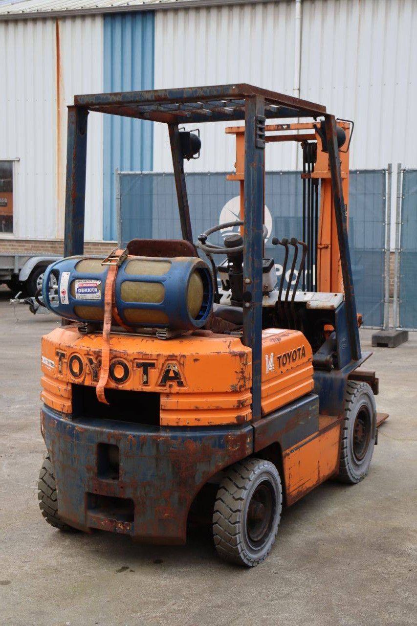Heftruck Toyota 42-5FG14 LPG 1350kg 3.0m 1990
