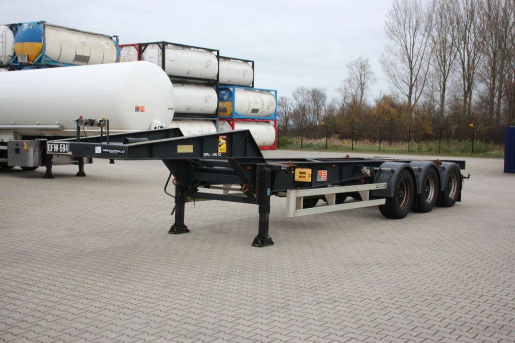 2006 Turbos Hoet 20FT High Cube GOOSENECK ADR CHASSIS