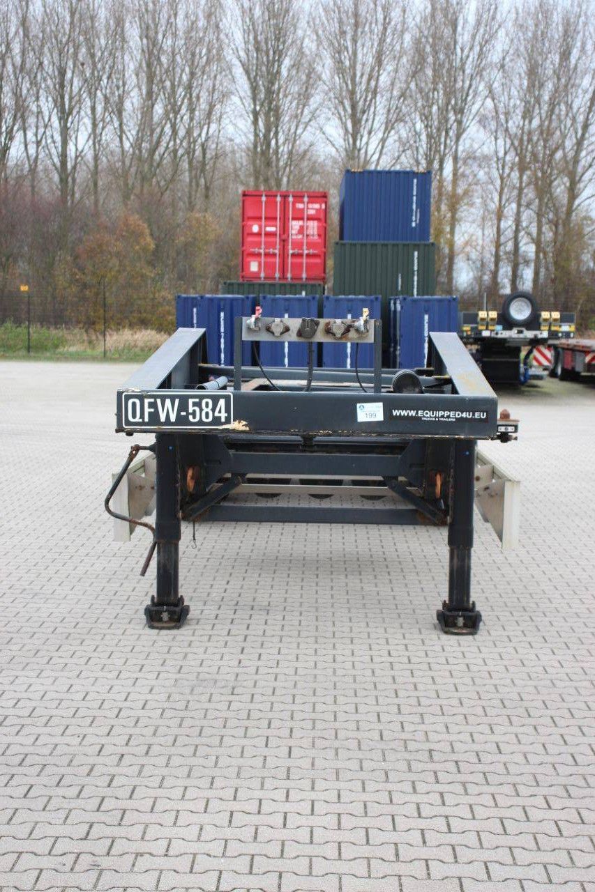 2006 Turbos Hoet 20FT High Cube GOOSENECK ADR CHASSIS