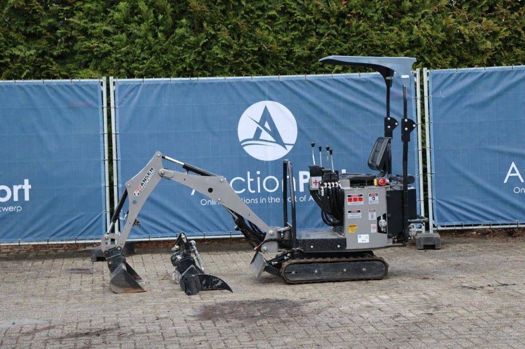 Minigraver Jansen MB-1500 Elektrisch + Benzine DEMO