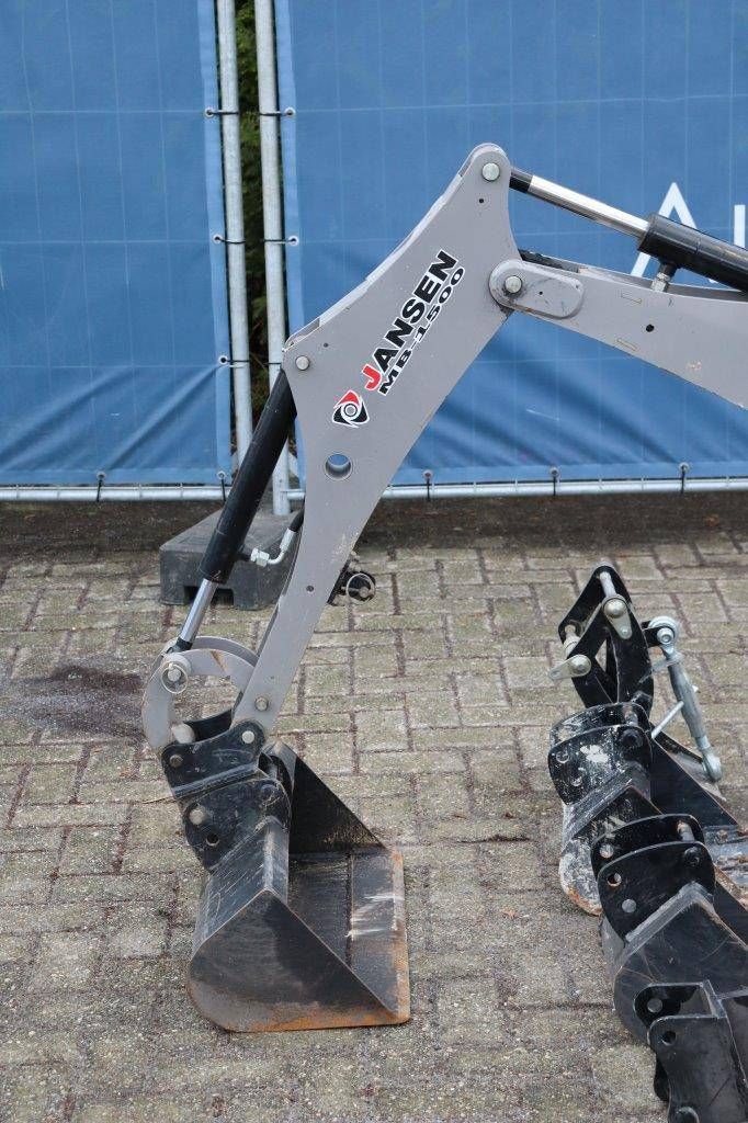 Minigraver Jansen MB-1500 Elektrisch + Benzine DEMO