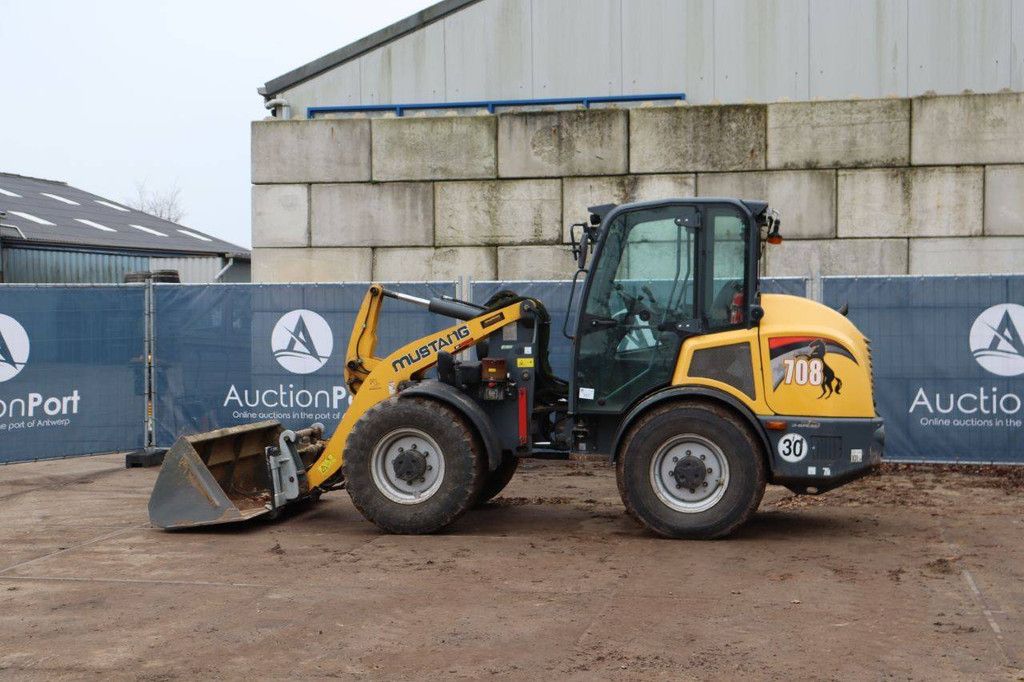 Wiellader Mustang AL 708 Diesel 2018