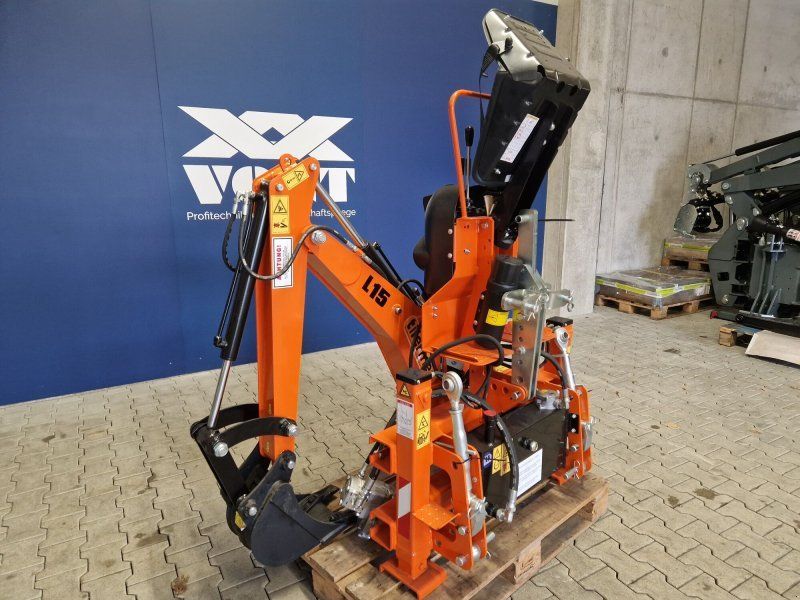 DIGGER L15 Heckbagger /Anbaubagger für Baggerschaufel-Son