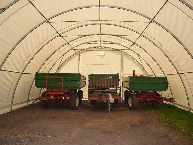 Zelthalle Rundbogenhalle Lagerzelt 12x9,15x4,5m 900PVC STATIK