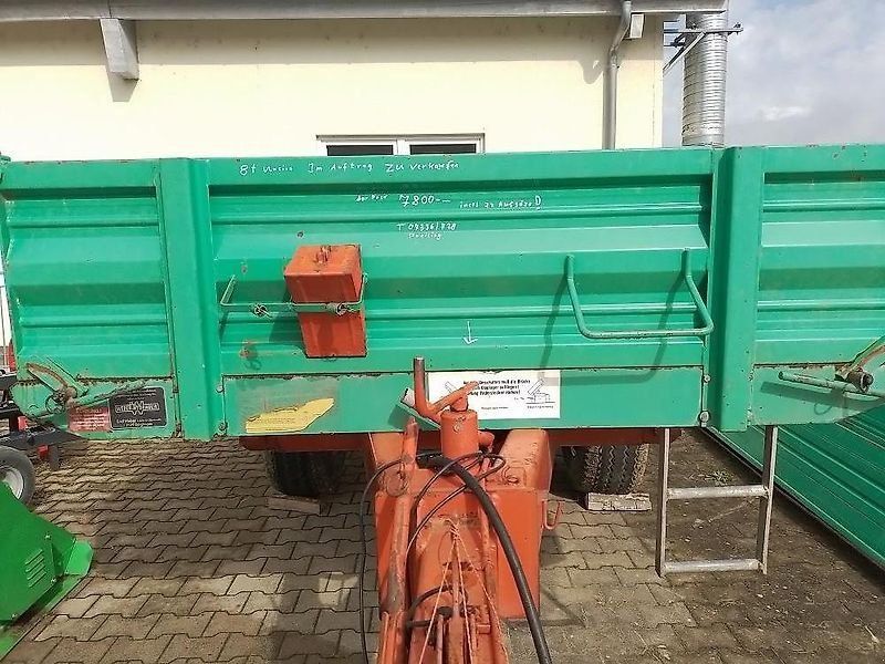 8 t Tandem-Anhänger