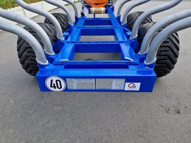 Scandic ST-12D 16t 9m Kran 750kg Hubkraft Druckluft Funkfernsteuerung