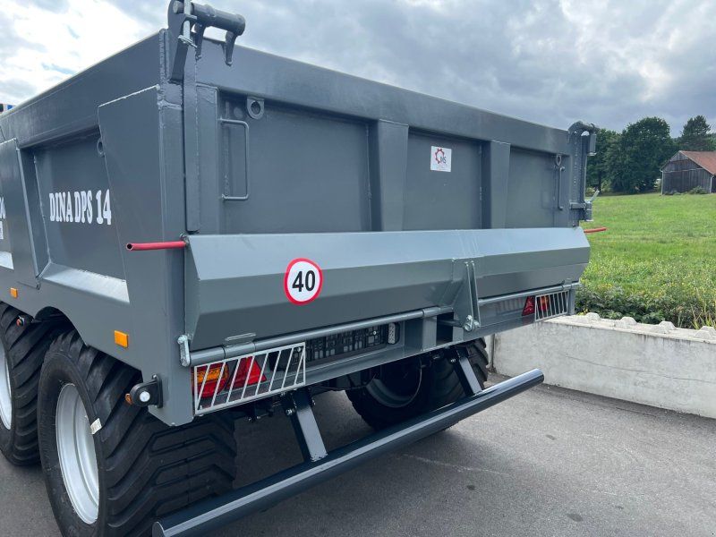 Dinapolis DPS-14 Bauschuttmulde Muldenkipper Schotterklappe