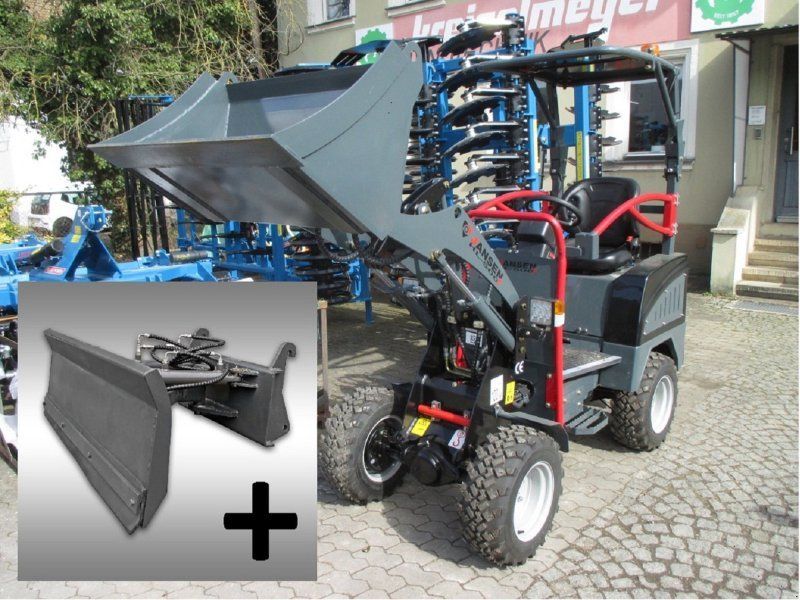Jansen HL-500 E Winterpaket + Schneeräumschild und Standardschaufel All