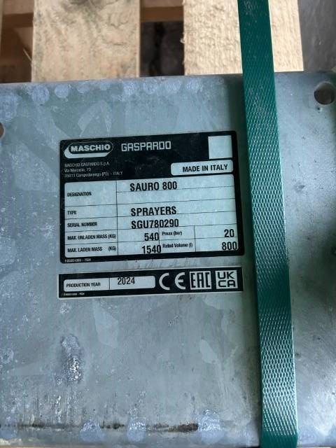 Maschio Gaspardo Sprayers 800 l