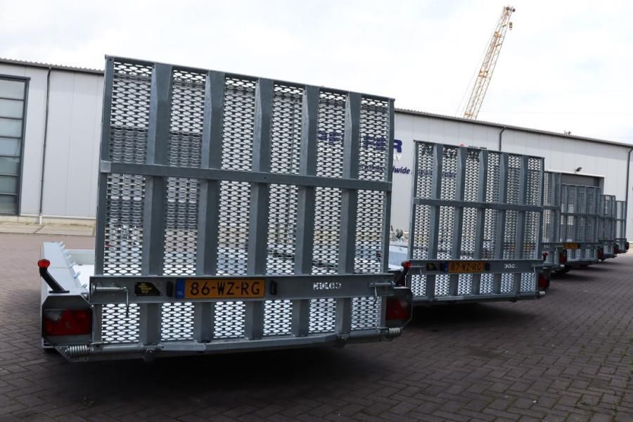 Hulco Terrax-2 3500kg 2 Axel Trailer, 2.770 kg Capacity,