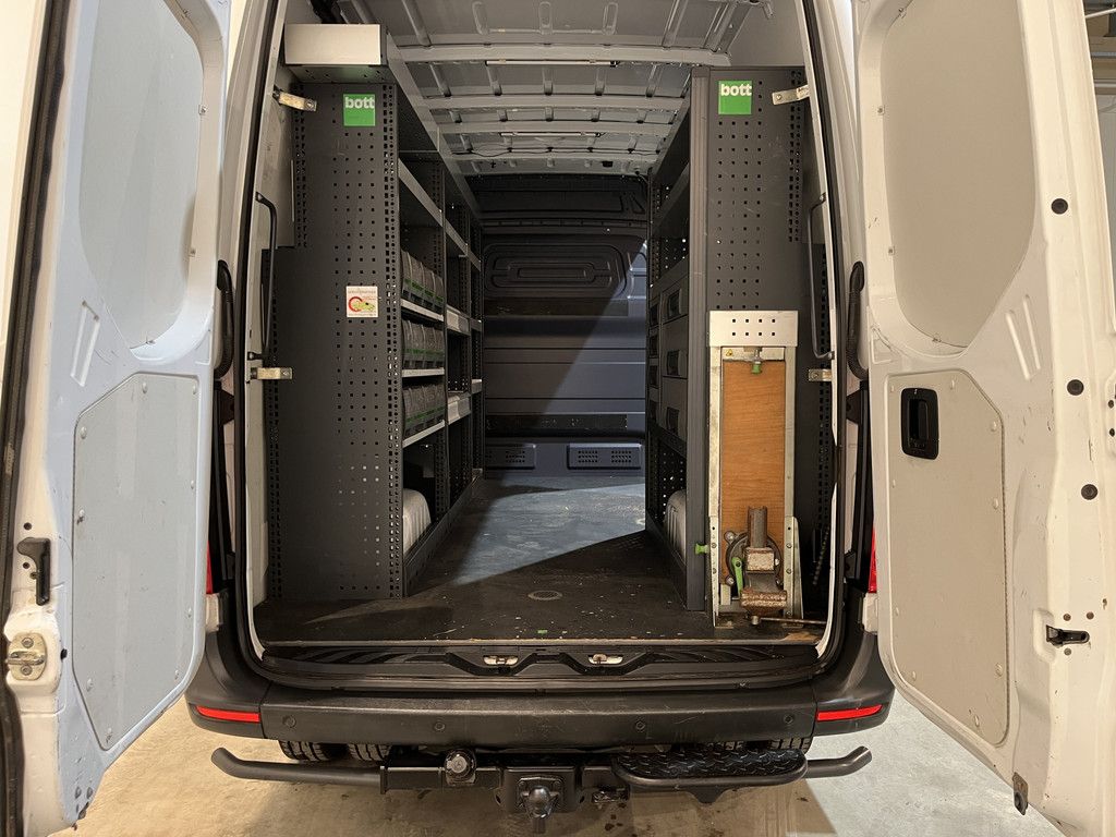 Mercedes-Benz Sprinter 516 CDI L2H2 4X4 / Euro 6 / Servicebus / Bott Inrichting / GVW 5.000 KG / Trekhaak 3500 KG / Dubbel Lucht / Tacho / Airco / Camera /