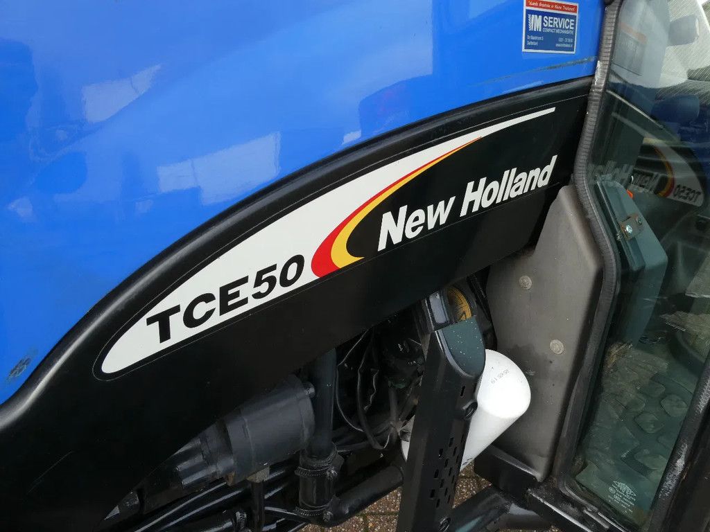 New Holland TCE50 4wd / 03113 Draaiuren / Fronthef