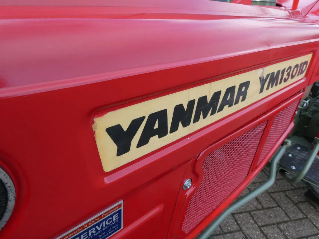 Yanmar YM1301 4wd / 985 Draaiuren / Koopje