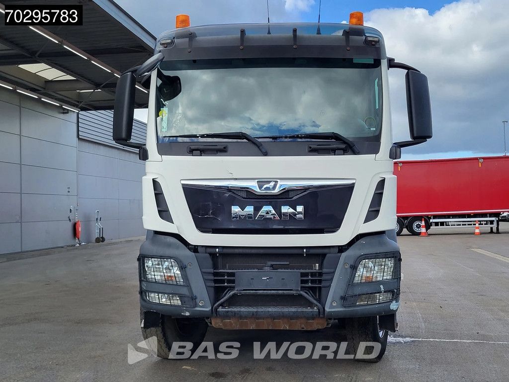 MAN TGS 35.400 8X4 13m3 CIF Bennes 2-side tipper Steel suspension Automatic Euro 6