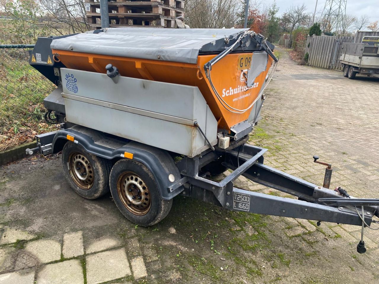 Schuitemaker Epoke zoutstrooier met 80km/h onderstel