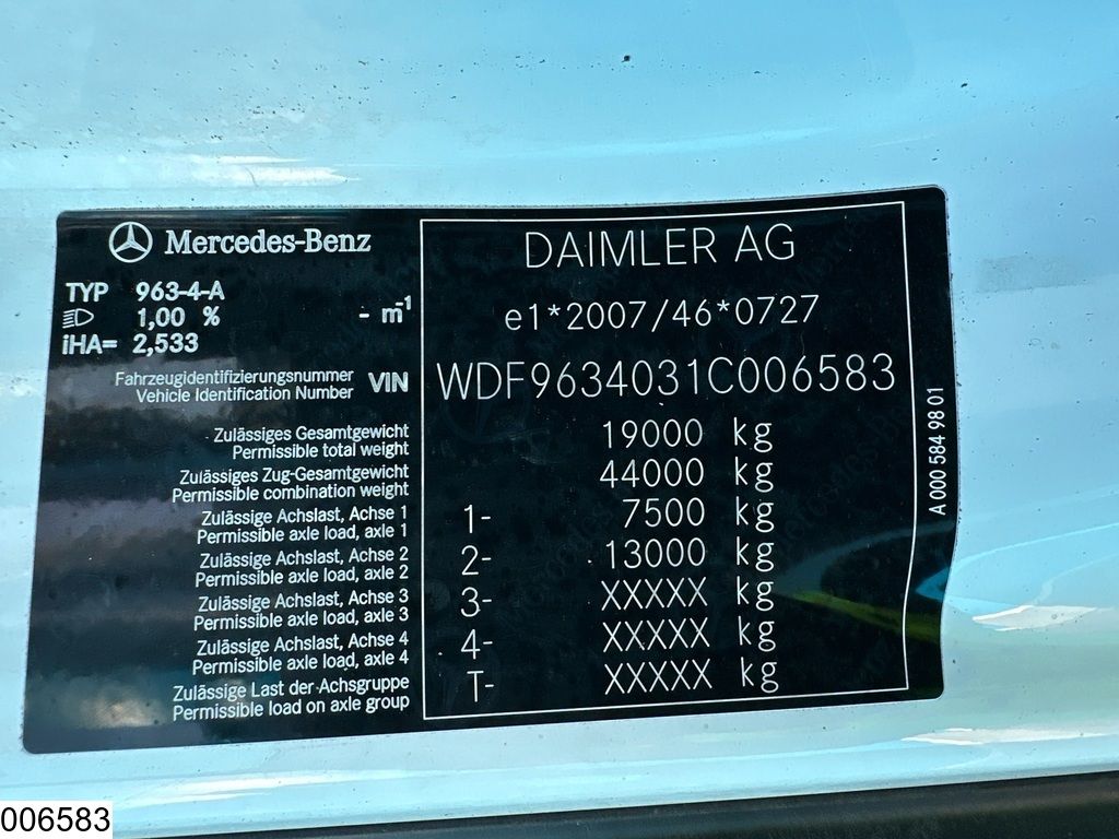 Mercedes Actros 1842 EURO 6