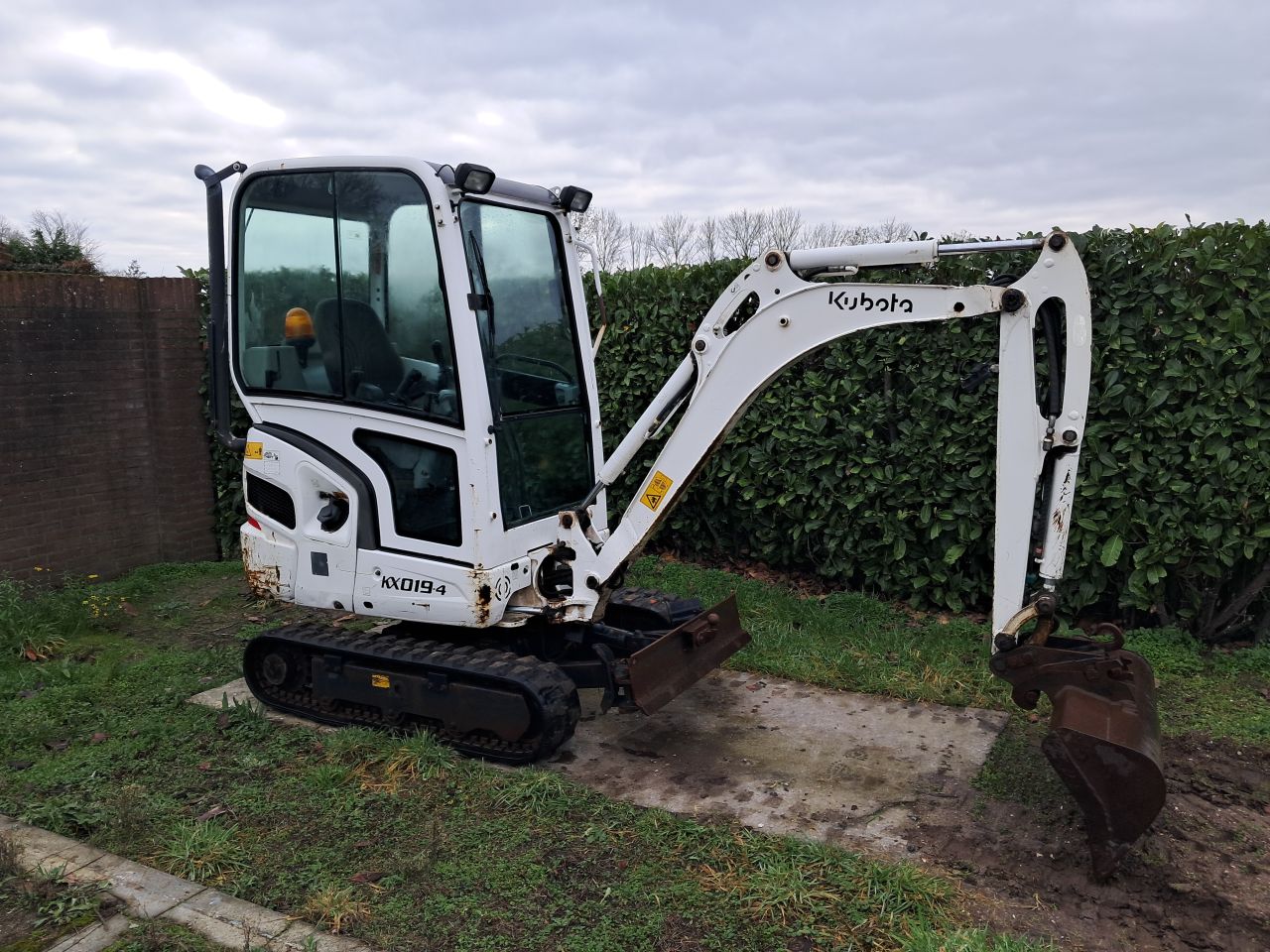Minigraver Kubota KX019-4 / Graafmachine / Minikraan