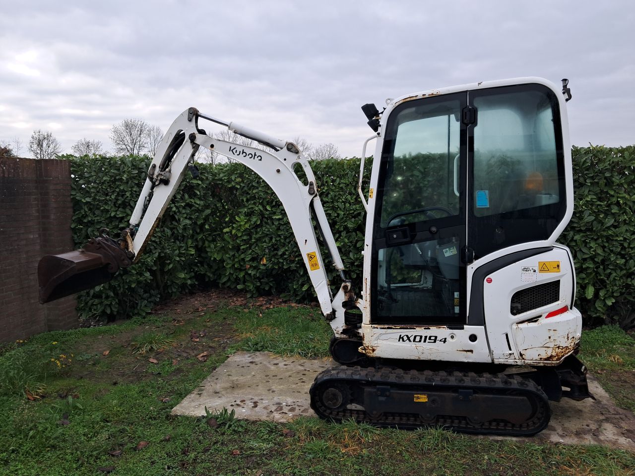 Minigraver Kubota KX019-4 / Graafmachine / Minikraan