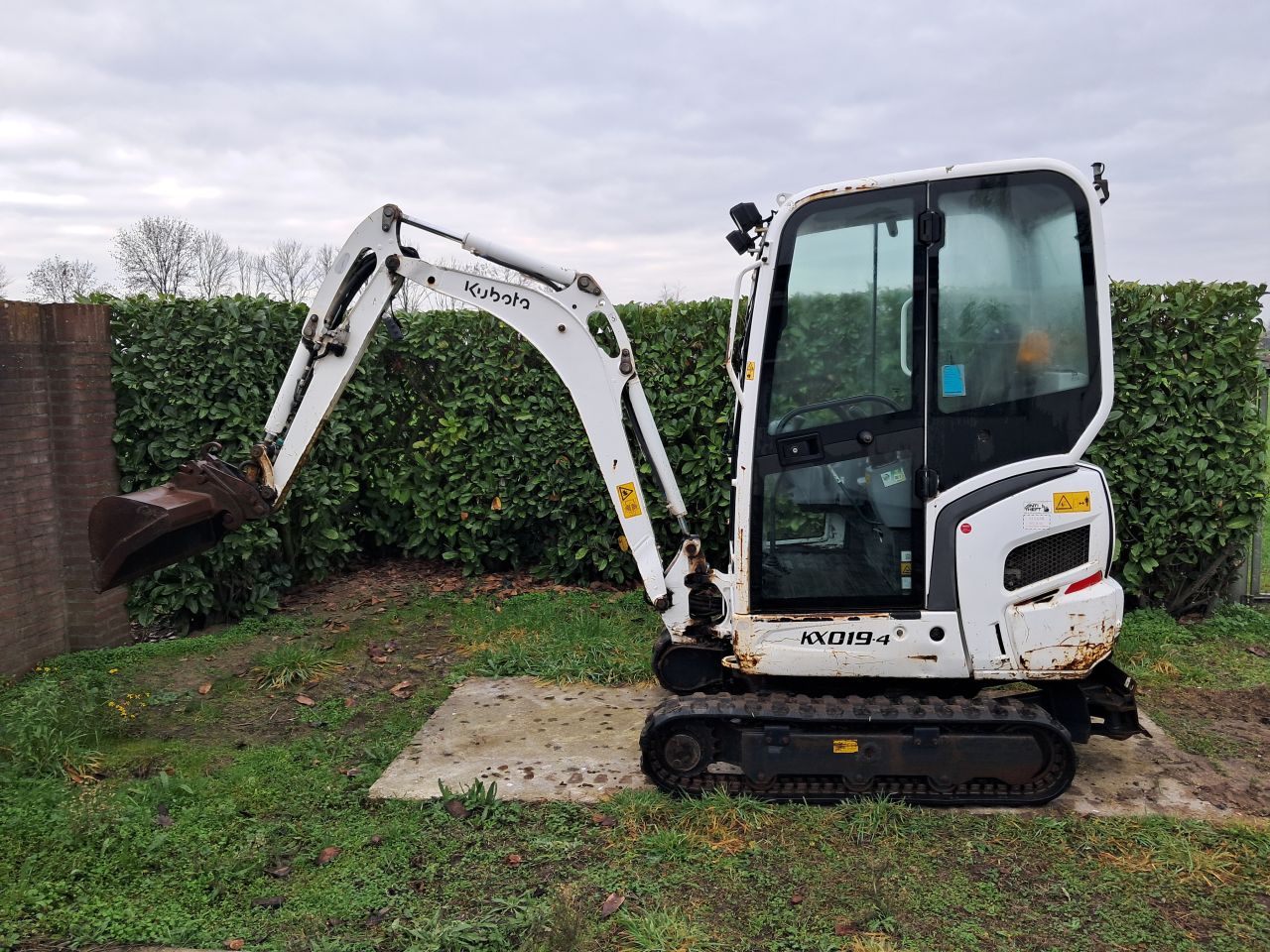 Minigraver Kubota KX019-4 / Graafmachine / Minikraan