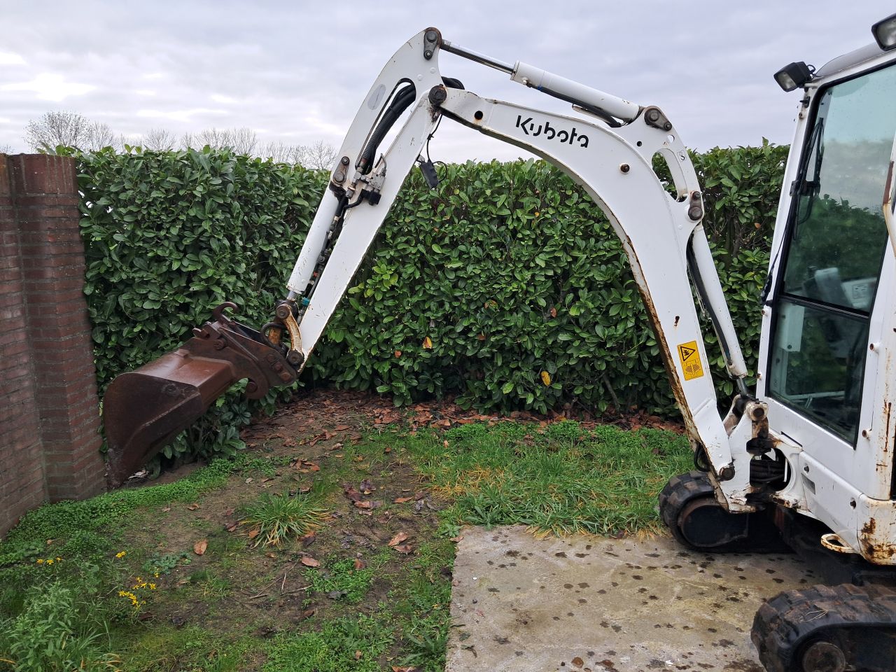 Minigraver Kubota KX019-4 / Graafmachine / Minikraan