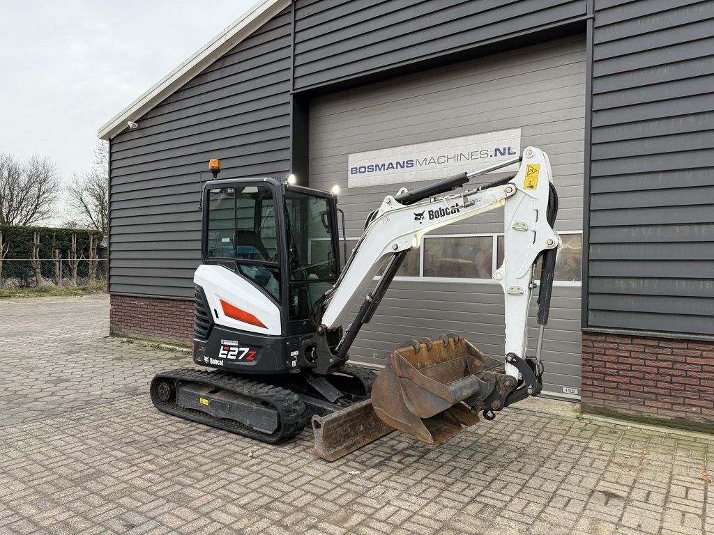 Bobcat E27 z minigraver BJ 2023 sloop / sorteer functie