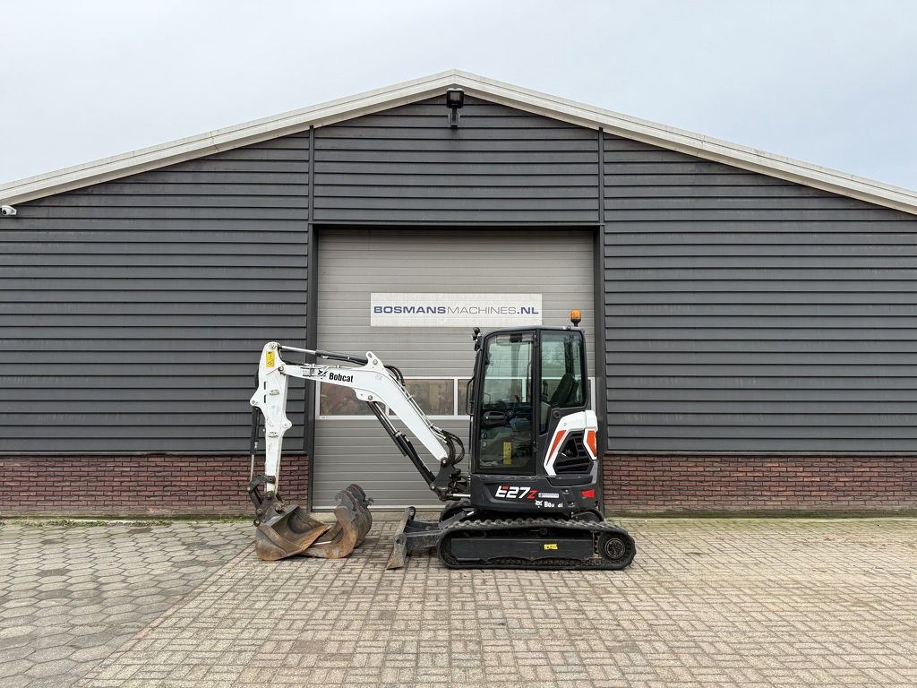 Bobcat E27 z minigraver BJ 2023 sloop / sorteer functie