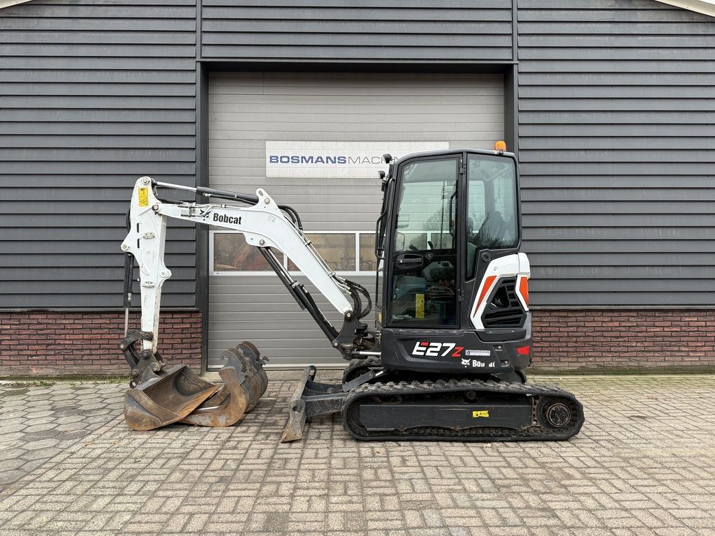 Bobcat E27 z minigraver BJ 2023 sloop / sorteer functie