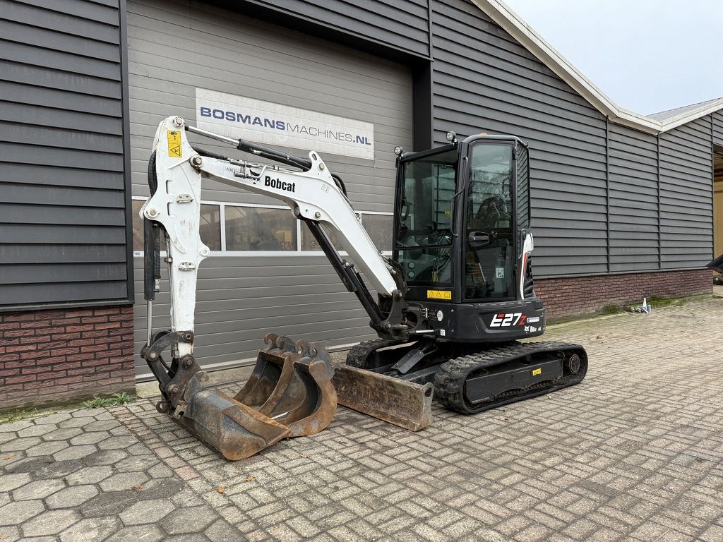 Bobcat E27 z minigraver BJ 2023 sloop / sorteer functie