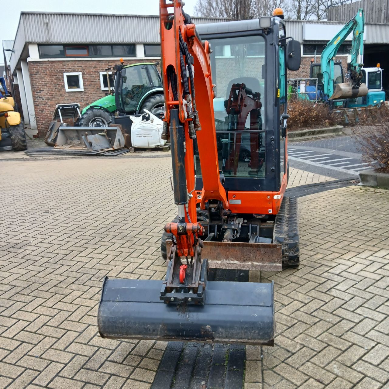 Kubota Kx019-4 Minigraver Sloop Sorteer Functie Proportioneel