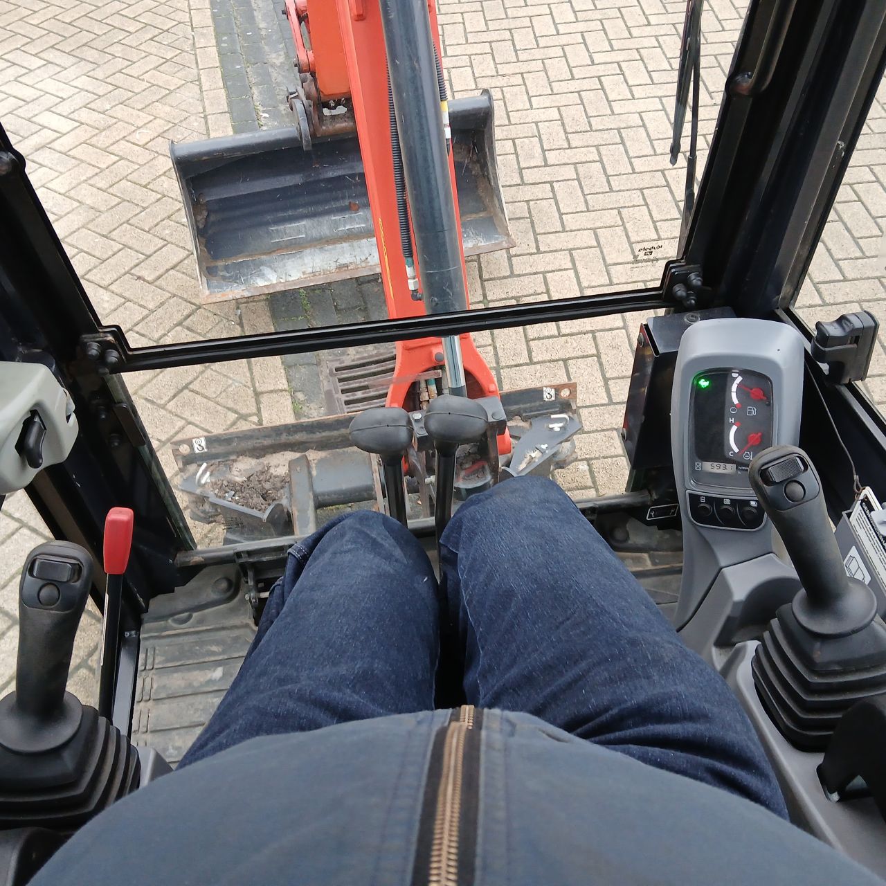 Kubota Kx019-4 Minigraver Sloop Sorteer Functie Proportioneel